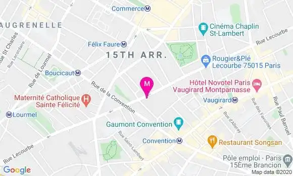 Localisation Dr Cecile Barthelemy