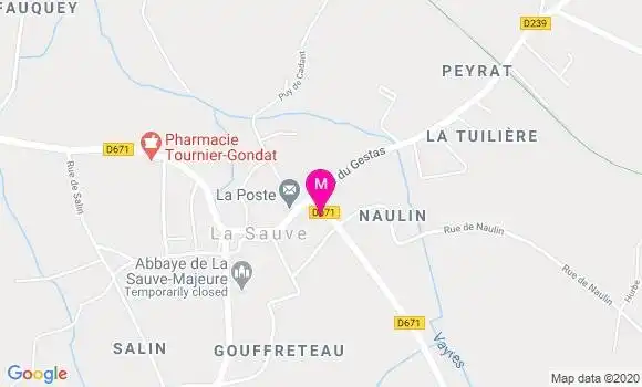 Localisation Dr Ines Monclus Baros