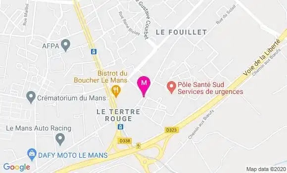Localisation Dr Marie Elodie Maison
