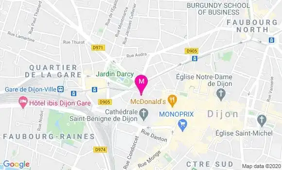 Localisation Dr Cecile Badet