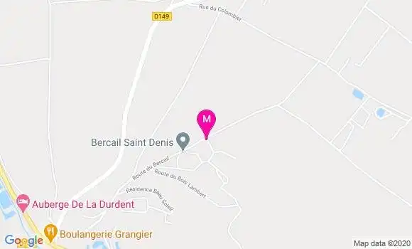 Localisation Dr Anne Sophie Decosse Lhoir