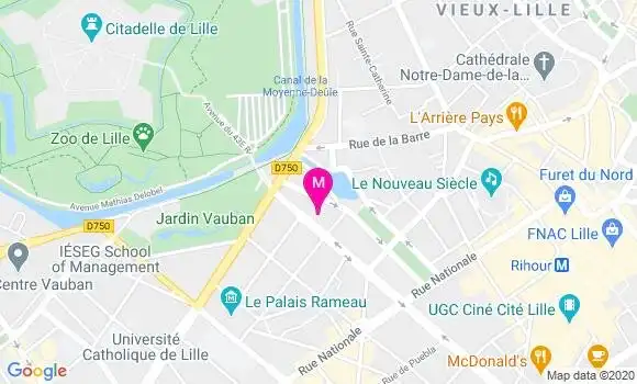 Localisation Dr Luc Moreau