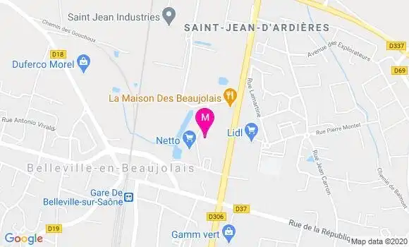 Localisation Dr Margaux Desportes