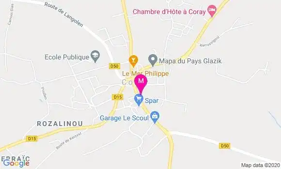 Localisation Dr Sophie Cariou