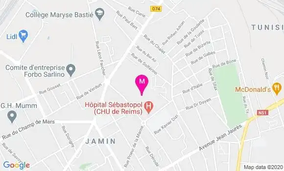 Localisation Dr Benaissa Achouri