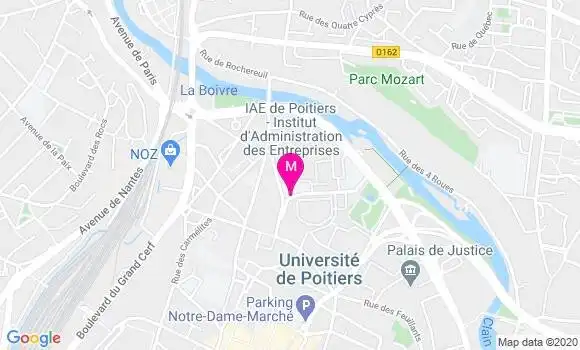 Localisation Dr Claire Fegueur