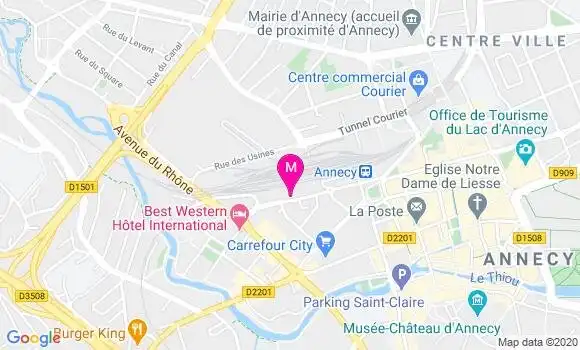 Localisation Dr Catherine Poles