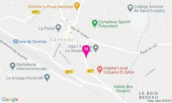 Localisation Dr Jerome Michenaud