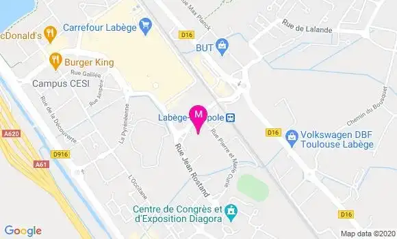 Localisation Dr Marie Ange Baudin