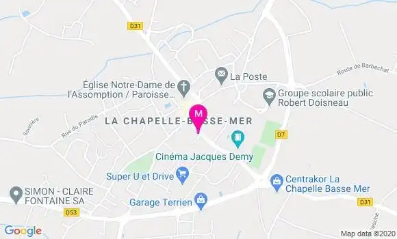 Localisation Dr Sylvain Dubourg