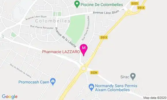 Localisation Dr Jeanne Le Bas