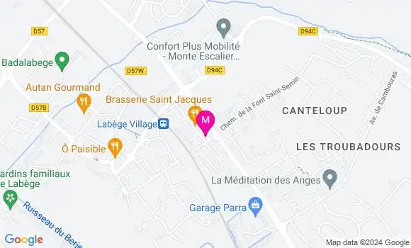 Localisation Dr Benoit Ferrie