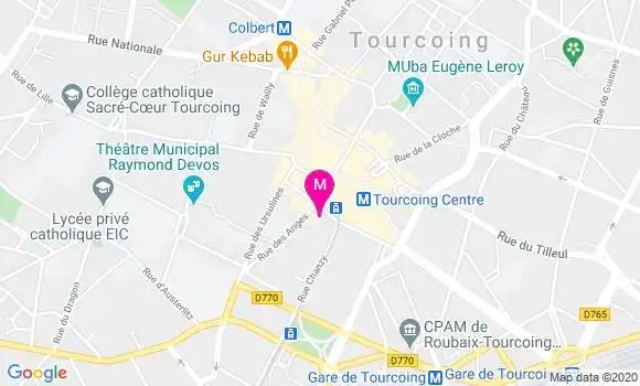 Localisation Dr Vianney Caquant