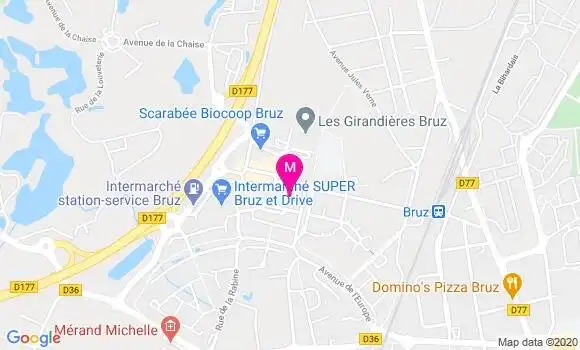 Localisation Dr Eve Boennec