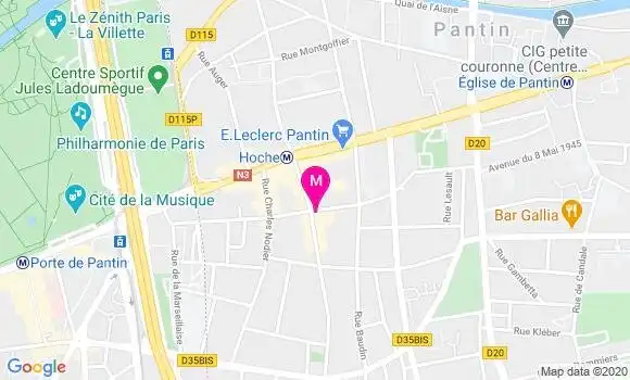 Localisation Dr Pierre Sixou