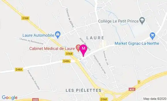 Localisation Dr Cecile Delapierre