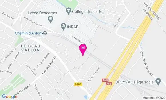 Localisation Dr Anna Gervais