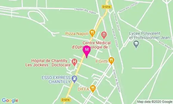 Localisation Dr Cecile Amory