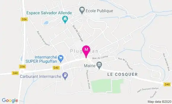 Localisation Dr Christelle Le Biavant