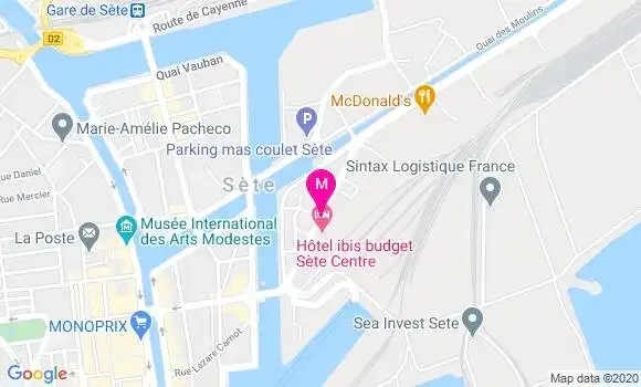 Localisation Dr Thibaut Coste