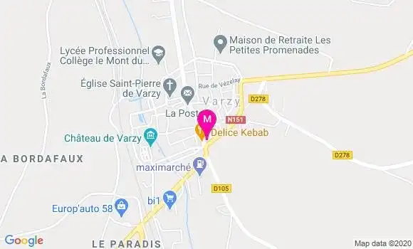 Localisation Dr Sylvie Demangeot