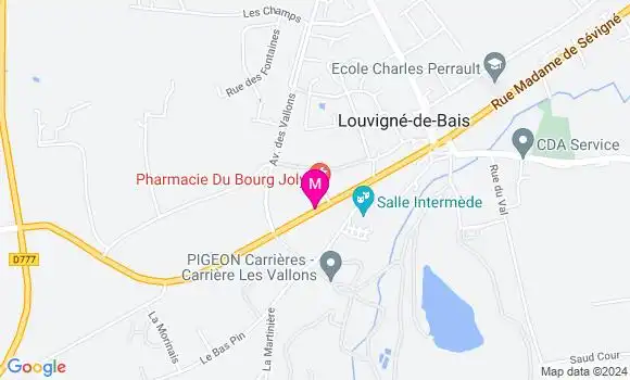 Localisation Dr Charlaine Noel