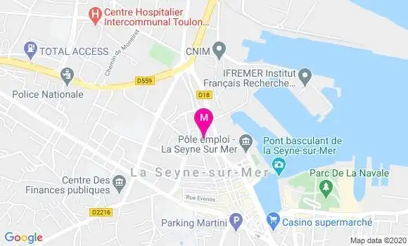 Localisation Dr Isabelle Conforto