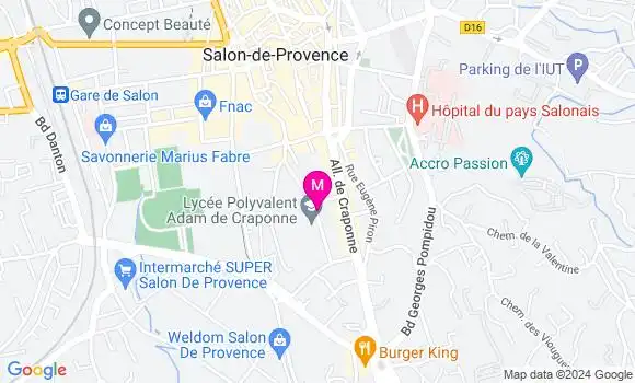 Localisation Dr Catherine Renard