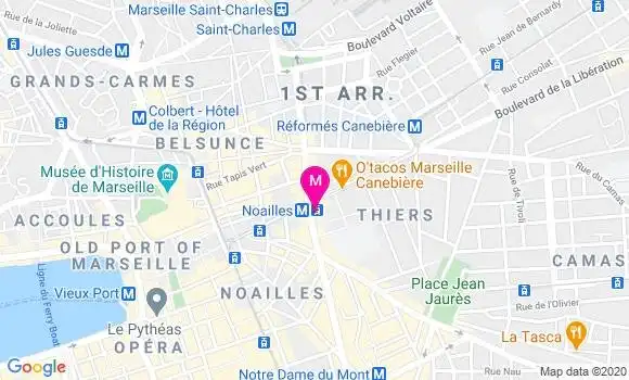 Localisation Dr Michele Senior Nezri
