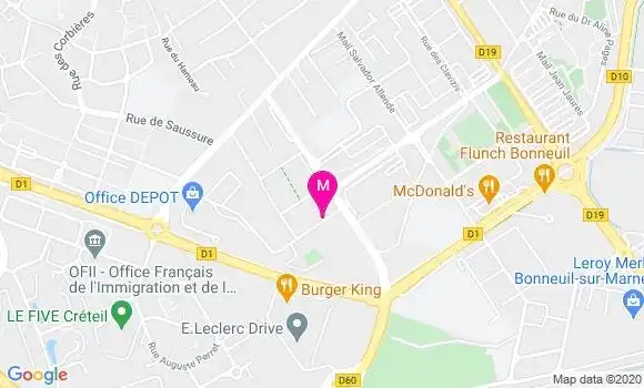 Localisation Dr Stephanie Morisset