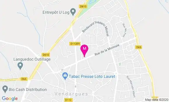Localisation Dr Andreea Claudia Kolonte