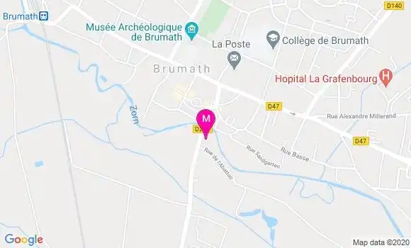 Localisation Dr Isabelle Hui Bon Hoa