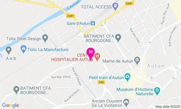 Localisation Dr Cecile Razafy