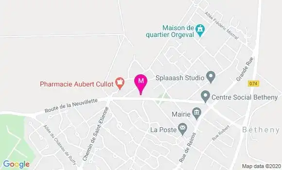 Localisation Dr Fabienne Cartier Nakib