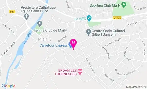 Localisation Dr Julien Hein