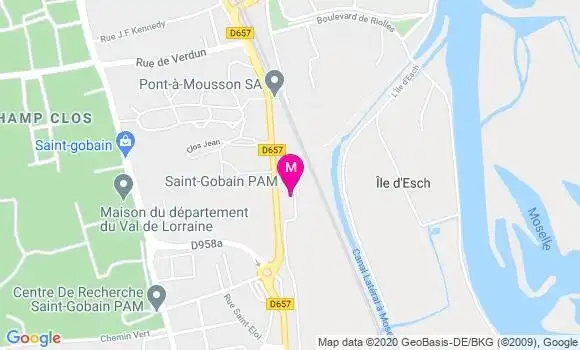 Localisation Dr Thibaut Hehn