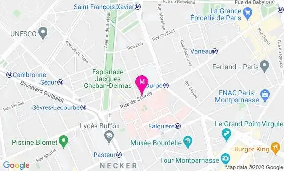 Localisation Dr Jacques Szefner