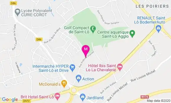 Localisation Dr Sylvain Precourt