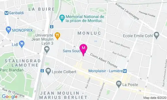 Localisation Dr Nicolas Voituret