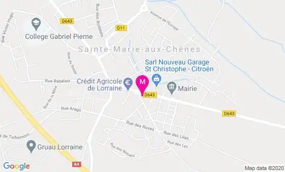 Localisation Dr André Bruzzese