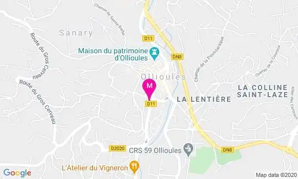 Localisation Dr Nicolas Negre