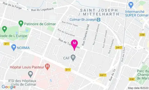 Localisation Dr Nathalie Holl