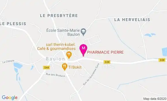 Localisation Dr Solenn Rougerie