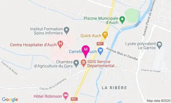 Localisation Dr Cristina Serban