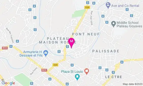 Localisation Dr Virginie Benzaken