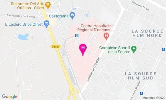 Localisation Dr Saliha Metriter