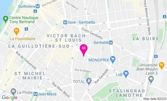 Localisation Dr Nadege Gallet