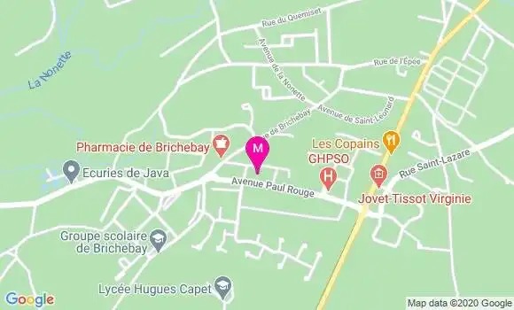 Localisation Dr Marie Lison