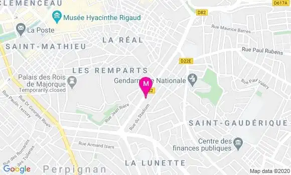 Localisation Dr Mathieu Pons
