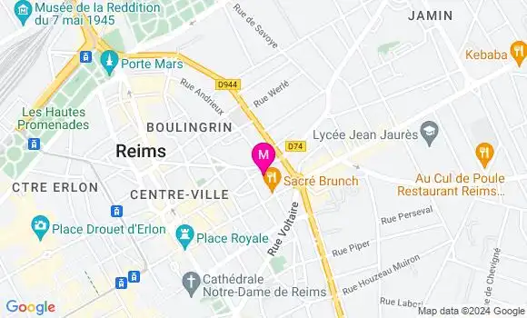 Localisation Dr Romain Baehrel